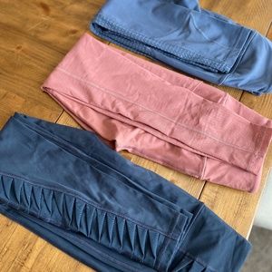 3 Victoria's Secret Knockout Tight/Legging EUC XS